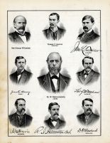 Stanley W. Edwins, Thomas P. Harris, Jesse L. Henry, Eli B. Goodykoonts, A.C. Davis, D.F. Mustard